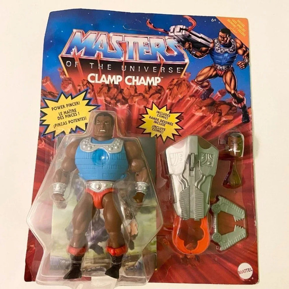 2020 Masters  of the Universe Clamp Champ Action Figure MOTU - Picture 9 of 9